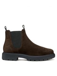 Geox Sztyblety U Spherica Ec7 U46FRA 00022 C6006 Brązowy. Brązowe sztyblety męskie Geox, ze skóry, bez zapięcia. Za 539.99 zł.