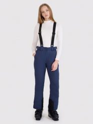 4F Spodnie narciarskie w kolorze granatowym rozmiar: XXL. Niebieskie spodnie dresowe damskie 4f, m, bez wzorów. Za 147.91 zł.