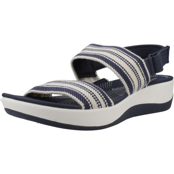 Sandały CLARKS 26181748C Niebieski. Niebieskie obuwie trekkingowe damskie Clarks. Za 207.99 zł.