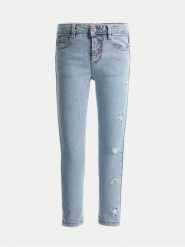 Original Marines Jeansy DFP3011CF Niebieski Slim Fit. Niebieskie spodnie dziewczęce Original Marines, z bawełny. Za 69.99 zł.