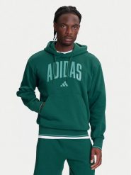 Adidas Bluza Collegiate KC3873 Zielony Regular Fit. Zielone bluzy bez kaptura męskie Adidas, m, z bawełny. Za 219.99 zł.