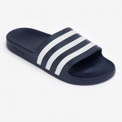 Second Life - Klapki basenowe ADIDAS Adilette Aqua - Stan Doskonały. Białe klapki i japonki męskie Adidas, z materiału. Za 67.99 zł.