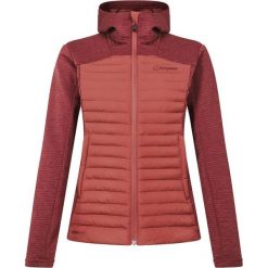 Kurtka hybrydowa damska Berghaus Nula Hybrid Jacket. Czerwone kurtki damskie Berghaus, s, bez wzorów, z materiału, bez kaptura, narciarskie. Za 555.49 zł.