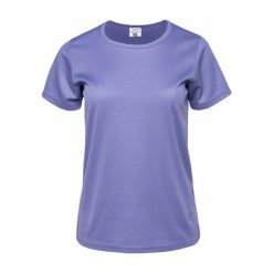 Damska Koszulka Z Krótkim Rękawem Dillion. Fioletowe bluzki sportowe damskie MARTES ESSENTIALS, m, z materiału, bez kołnierzyka, bez ramiączek. Za 38.99 zł.