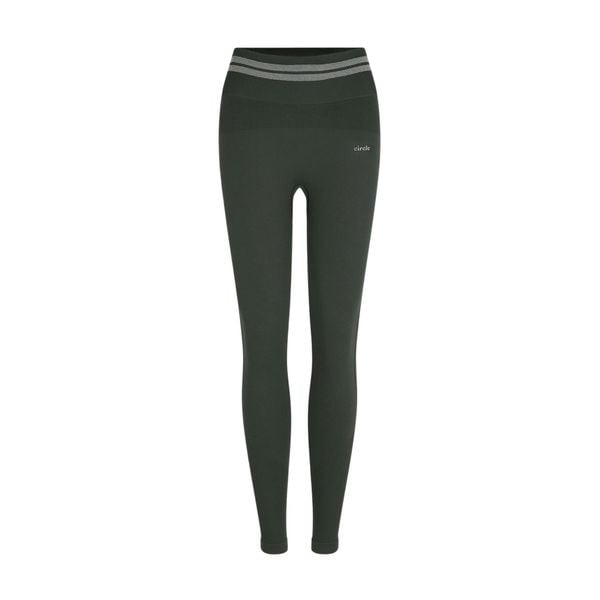 Damskie legginsy Circle Sportswear Keep The Flow Stripes. Zielone legginsy damskie CIRCLE SPORTSWEAR, l, bez wzorów, z materiału. Za 412.00 zł.