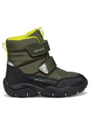 Geox Śniegowce B Baltic B Abx B4620B 0FU50 C3X3S M Khaki. Brązowe buty zimowe chłopięce Geox, z materiału. Za 299.99 zł.