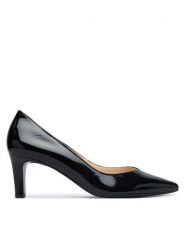 HÖGL Szpilki 0-186701-01000 Czarny. Czarne szpilki HÖGL, bez wzorów, z lakierowanej skóry, bez obcasa. Za 699.99 zł.