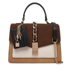 Torebka Aldo. Brązowe torebki klasyczne damskie Aldo, bez wzorów, bez dodatków. Za 229.99 zł.