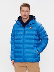 Tommy Jeans Kurtka przejściowa DM0DM17882 Niebieski Regular Fit. Niebieskie kurtki męskie Tommy Jeans, l, bez wzorów, z jeansu, bez kaptura. Za 759.99 zł.