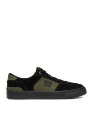 DC Tenisówki CEO-AW257501 Czarny. Czarne trampki i tenisówki męskie DC, bez wzorów, ze skóry, bez zapięcia. Za 249.99 zł.