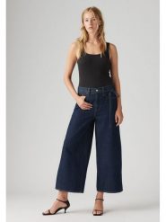 Levi's Dżinsy - Relaxed fit - w kolorze granatowym rozmiar: W28. Niebieskie jeansy damskie Levi's, z podwyższonym stanem. Za 245.38 zł.