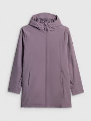 4F Parka przejściowa membrana 5000 damska - fioletowa XXL. Fioletowe parki damskie 4f, xxl, bez wzorów. Za 449.99 zł.