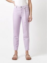 Rosner Spodnie w kolorze fioletowym rozmiar: W38/L28. Różowe spodnie materiałowe damskie Rosner, bez wzorów, z materiału. Za 195.99 zł.
