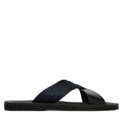 Klapki Emporio Armani. Niebieskie klapki i japonki męskie Emporio Armani. Za 1,019.00 zł.