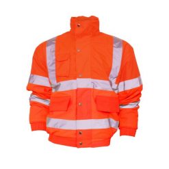 Męska Bombowa Kurtka Odblaskowa. Żółte kurtki męskie YOKO, m, bez wzorów, sportowe, bez kaptura. Za 249.99 zł.
