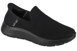 Buty sportowe Sneakersy męskie, Slip-Ins: Go Walk Flex - No Hands. Niebieskie buty sportowe na co dzień męskie Skechers, z materiału, bez zapięcia, trekkingowe. Za 329.30 zł.