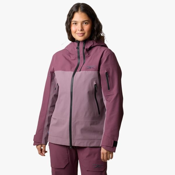 Kurtka narciarska damska Swedemount Lofoten 3L Shell Jacket wodoodporna. Czerwone kurtki damskie SWEDEMOUNT, l, bez wzorów, z materiału, bez kaptura, narciarskie. Za 899.99 zł.