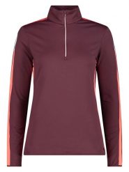 CMP Bluza polarowa w kolorze czerwonym rozmiar: 40. Czerwone bluzy bez kaptura damskie CMP, z materiału. Za 146.45 zł.