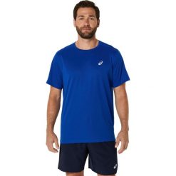 T-shirt Asics Core Ss Top. Niebieskie t-shirty męskie Asics, s, bez wzorów, z materiału, bez kołnierzyka. Za 148.20 zł.