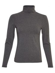 MOSS COPENHAGEN Koszulka "Parille" w kolorze antracytowym rozmiar: XL. Czarne t-shirty damskie MOSS COPENHAGEN, xl, bez wzorów, z bawełny, bez kołnierzyka. Za 92.21 zł.