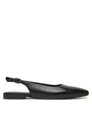 Vagabond Shoemakers Czółenka Delia 5907-201-20 Czarny. Czarne czółenka damskie Vagabond Shoemakers, bez wzorów, ze skóry, bez obcasa. Za 259.99 zł.