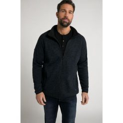 Męska Bluza rozpinana z dzianiny i polaru. Niebieskie bluzy bez kaptura męskie JAY-PI, m, z dzianiny. Za 279.99 zł.