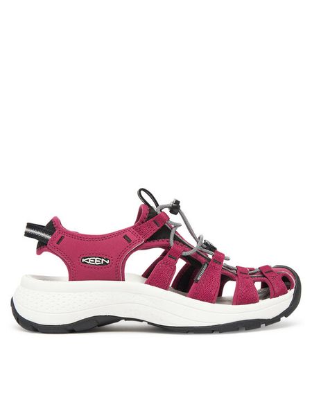 Keen Sandały Astoria West Sandal 1030147 Różowy. Czerwone obuwie trekkingowe damskie Keen, bez wzorów, z materiału, bez obcasa. Za 399.00 zł.