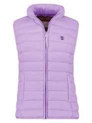 ANAPURNA Kamizelka pikowana "Vakitalana" w kolorze lawendowym rozmiar: XL. Różowe kamizelki damskie ANAPURNA, xl. Za 100.99 zł.