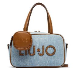 Torebka Liu Jo. Niebieskie torebki klasyczne damskie Liu Jo, bez wzorów, bez dodatków. Za 559.99 zł.