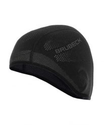 Czapka treningowa pod kask unisex Brubeck. Czarne czapki męskie Brubeck, bez wzorów, z dzianiny. Za 42.99 zł.