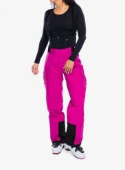 Spodnie narciarskie damskie La Sportiva Chaser Evo Shell Bib Pant. Czerwone spodnie materiałowe damskie La Sportiva, bez wzorów, z materiału. Za 1,259.00 zł.