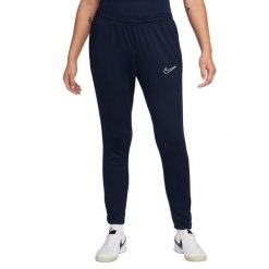 Spodnie treningowe damskie Nike DR1671451. Białe spodnie sportowe damskie Nike, l, z dresówki, do piłki nożnej. Za 158.50 zł.