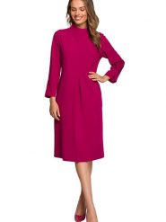 Stylove Sukienka w kolorze różowym rozmiar: L. Różowe sukienki damskie Stylove, l, bez wzorów, bez kołnierzyka, bez ramiączek, maxi. Za 245.38 zł.