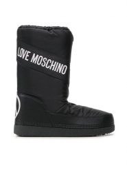 LOVE MOSCHINO Śniegowce JA24032G1HISA000 Czarny. Czarne śniegowce damskie Love Moschino, z materiału. Za 599.99 zł.