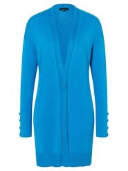 More & More Kardigan w kolorze niebieskim rozmiar: 38. Niebieskie kardigany damskie MORE & MORE, s, bez wzorów, z wiskozy. Za 78.47 zł.