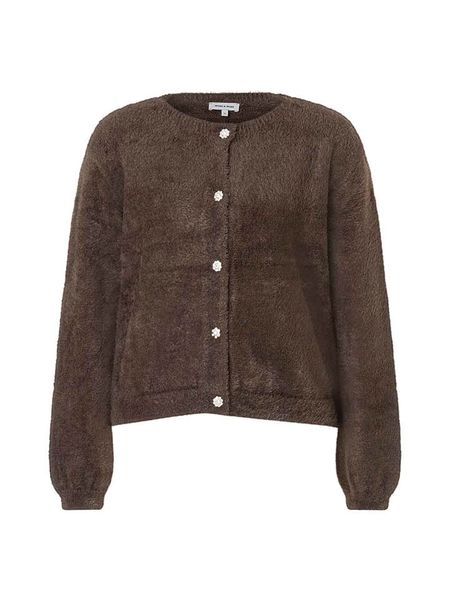 More & More Kardigan w kolorze brązowym rozmiar: 40. Brązowe kardigany damskie MORE & MORE, bez wzorów. Za 204.96 zł.