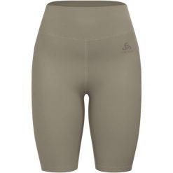 Legginsy krótkie damskie ASCENT MEDIUM SUPPORT Tights short. Szare legginsy damskie Odlo, l, bez wzorów, z dzianiny. Za 329.99 zł.