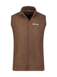 ANAPURNA Kamizelka polarowa "Vugana" w kolorze brązowym rozmiar: XL. Brązowe kamizelki męskie ANAPURNA, xl, z polaru. Za 48.95 zł.