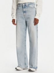 Tommy Jeans Jeansy Claire DW0DW21291 Niebieski Wide Leg. Niebieskie jeansy damskie Tommy Jeans. Za 259.99 zł.