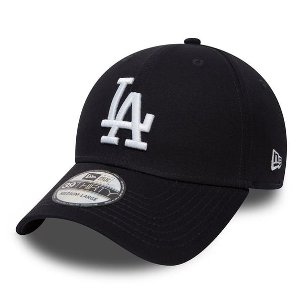 Czapka z daszkiem New Era 39THIRTY MLB Los Angeles Dodgers 10145640. Niebieskie czapki męskie New Era, bez wzorów, sportowe. Za 177.00 zł.