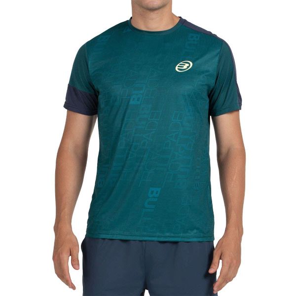 T-shirt Short Sleeve Bullpadel Read. Niebieskie t-shirty damskie bullpadel, s, bez wzorów, bez kołnierzyka. Za 195.60 zł.