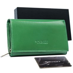 Portfel damski zielony Cavaldi RD-21-GCL-0832 TURQU. Zielone portfele damskie 4U Cavaldi, bez wzorów. Za 65.99 zł.
