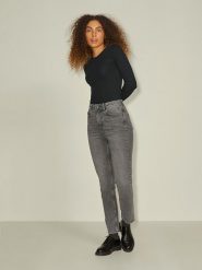 JJXX Koszulka w kolorze czarnym rozmiar: M. Czarne bluzki damskie JJXX, m, bez wzorów, prążkowane, bez kołnierzyka. Za 60.99 zł.