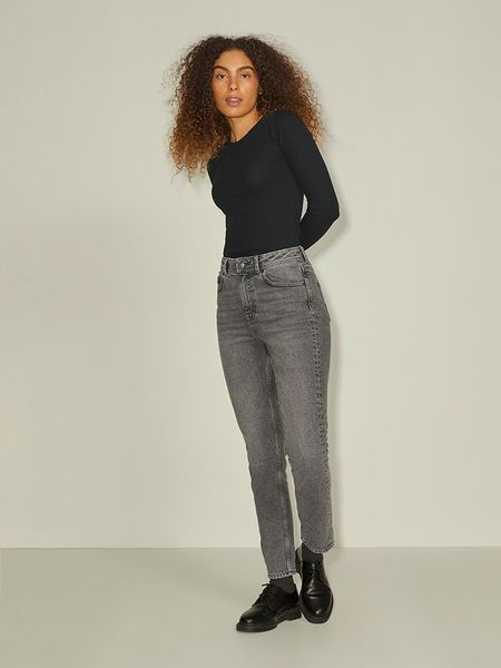 JJXX Koszulka w kolorze czarnym rozmiar: M. Czarne bluzki damskie JJXX, m, bez wzorów, prążkowane, bez kołnierzyka. Za 60.99 zł.