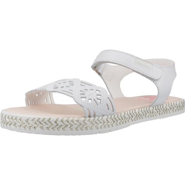 Sandały PABLOSKY 449800P Biały. Białe obuwie trekkingowe damskie Pablosky, bez wzorów, ze skóry, bez obcasa. Za 288.99 zł.