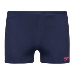Bokserki kąpielowe męskie Speedo Tech Panel Aquashort. Niebieskie kąpielówki męskie Speedo, m, bez wzorów, do pływania. Za 129.99 zł.