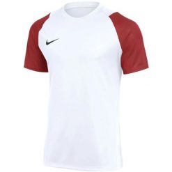 Koszulka męska Nike Dri-Fit Academy II. Białe t-shirty sportowe męskie Nike, m, z poliesteru, bez ramiączek, do piłki nożnej, dri-fit (nike). Za 89.99 zł.