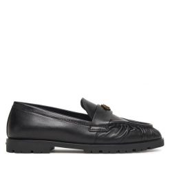 Mokasyny PINKO. Czarne mokasyny damskie Pinko. Za 1,469.00 zł.
