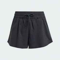 Szorty Club Tennis Climacool. Czarne szorty damskie Adidas, bez wzorów, z materiału. Za 149.00 zł.
