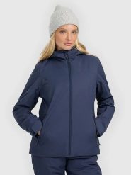 4F Kurtka narciarska w kolorze granatowym rozmiar: XL. Niebieskie kurtki narciarskie i snowboardowe damskie 4f, m, bez wzorów, bez kaptura, narciarskie. Za 187.52 zł.